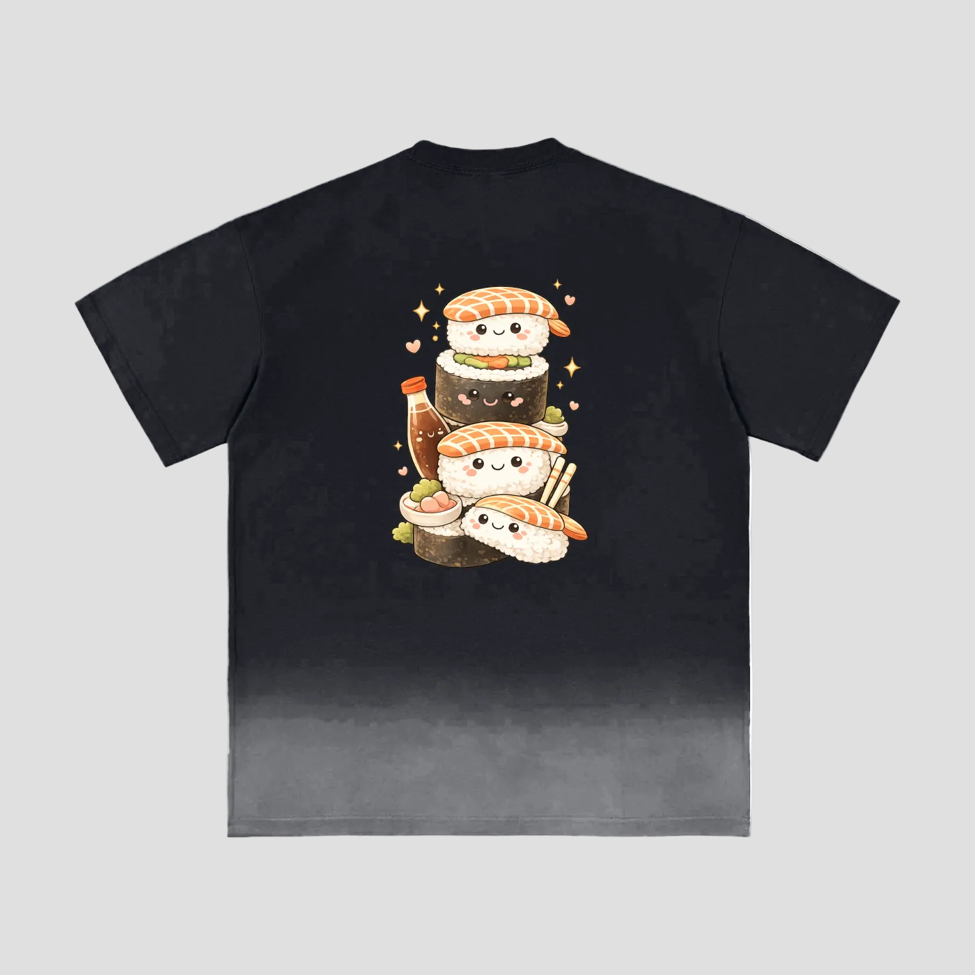 Sunfade Vintage Washed Nigiri Stack Tee