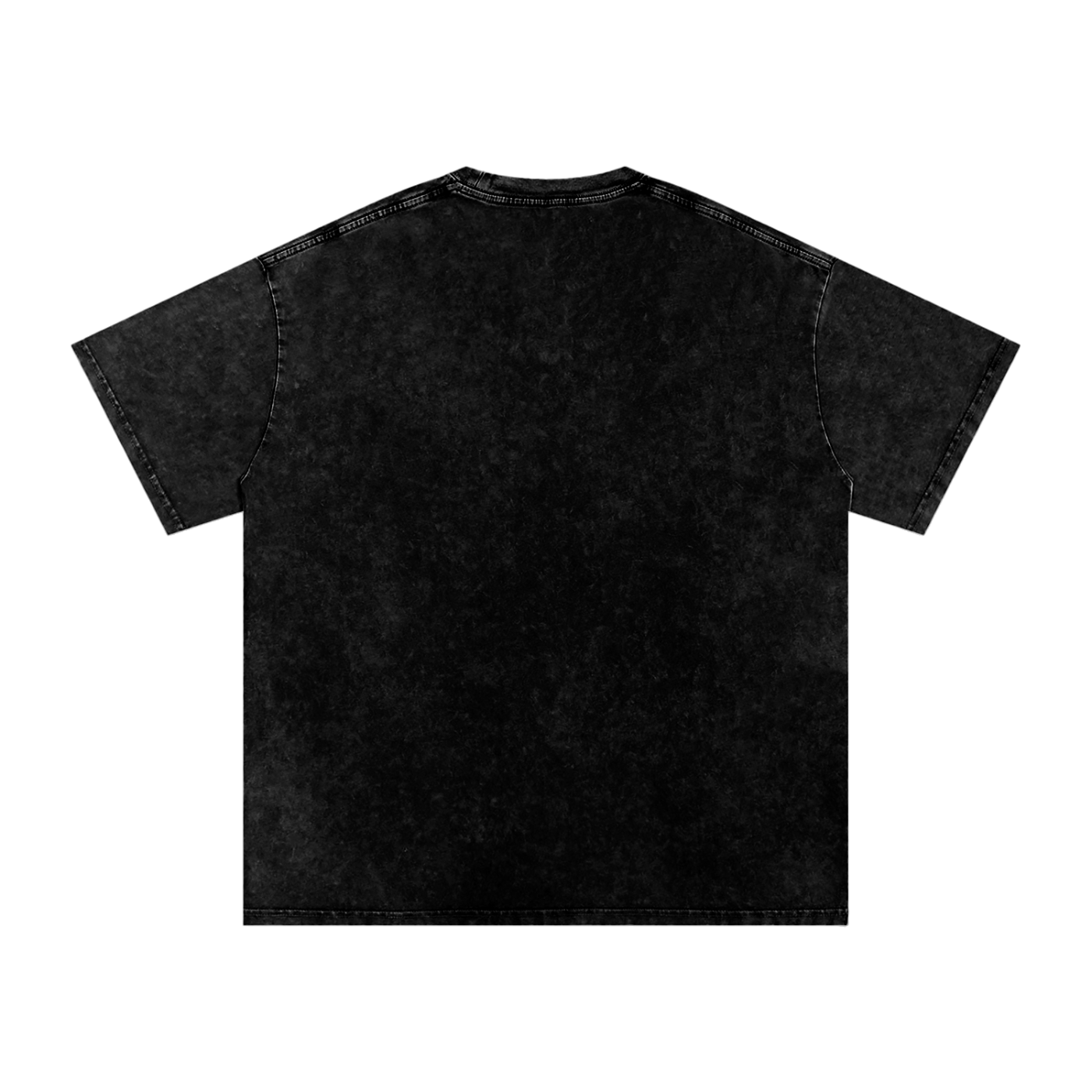 Vintage Washed Oversized Kanji Tee - Front Print