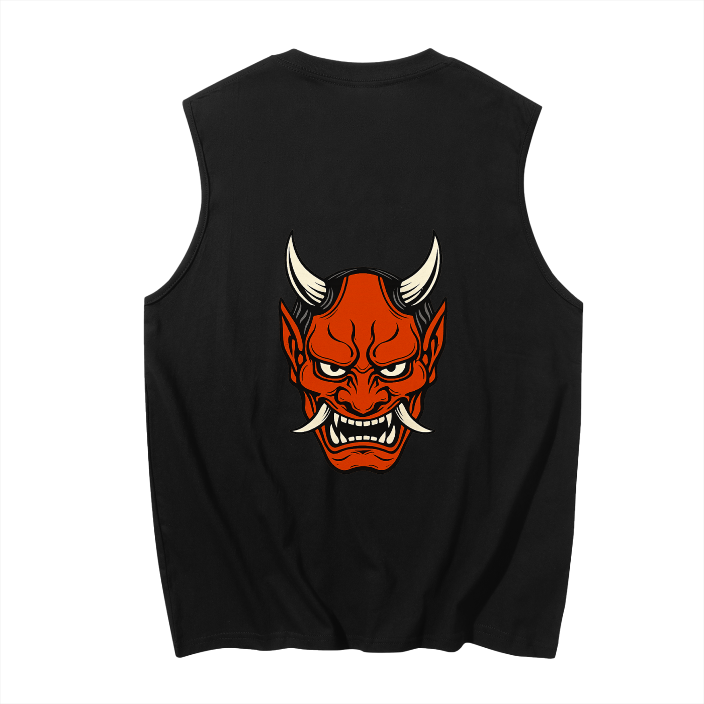 Oni Mask Cotton Tank Top