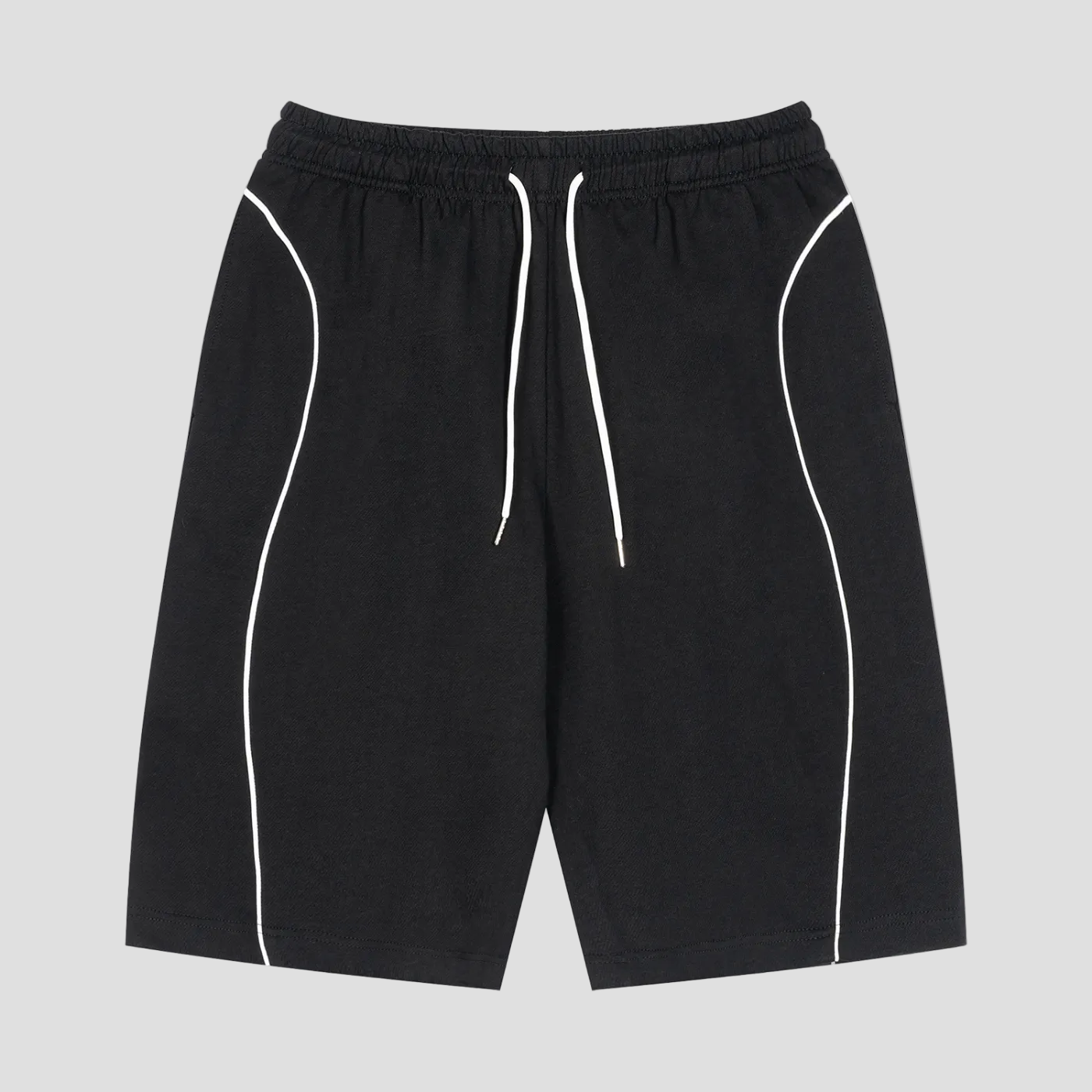 Shorts a rayas con cordón