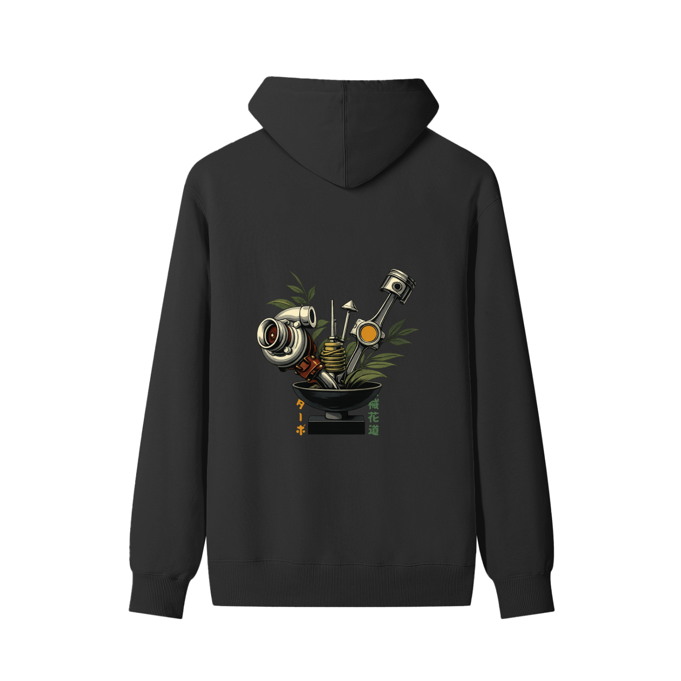 Ikebana Cotton Hoodie
