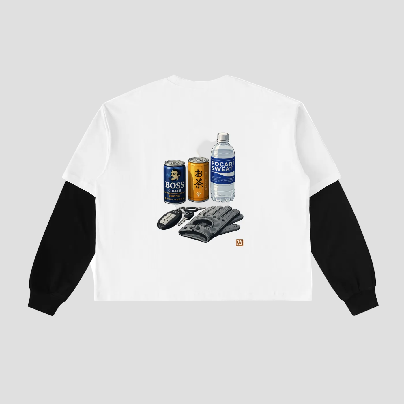 Layered Boss Coffee Shirt