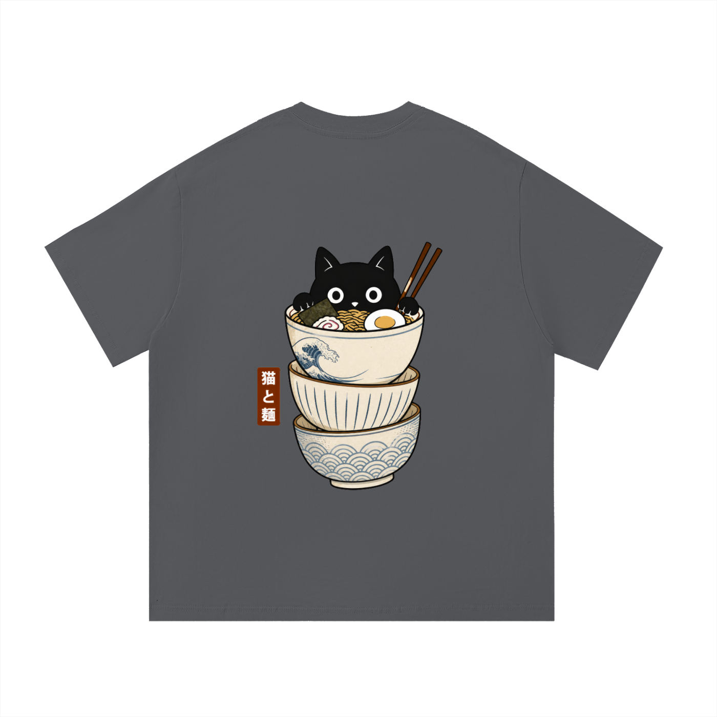 Noodle Cat Heavyweight Cotton Tee