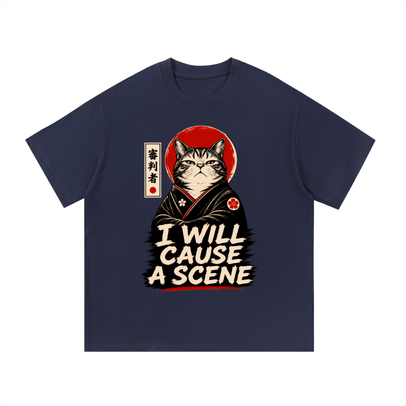 The Master Heavyweight Cotton Tee - Front Print