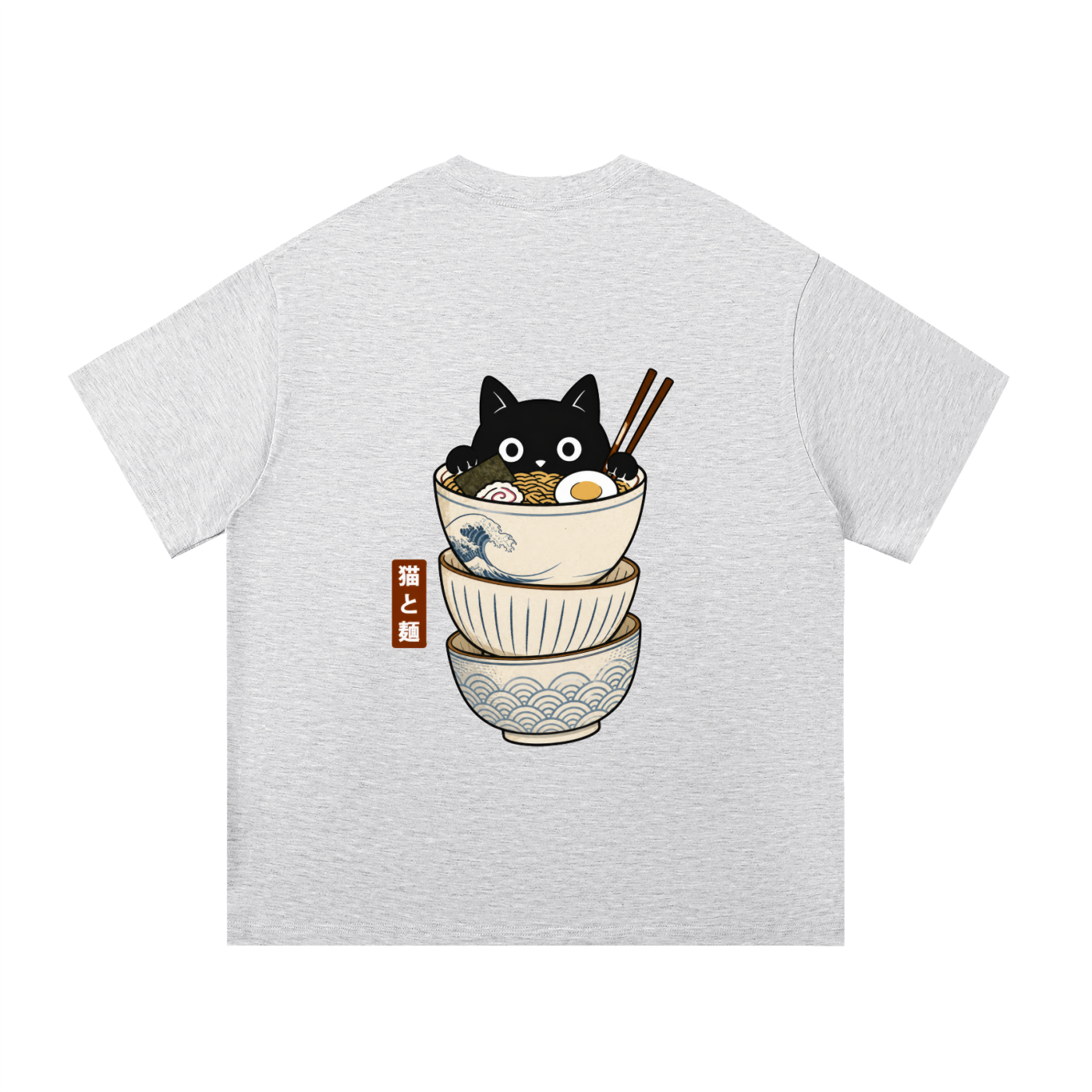 Noodle Cat Heavyweight Cotton Tee