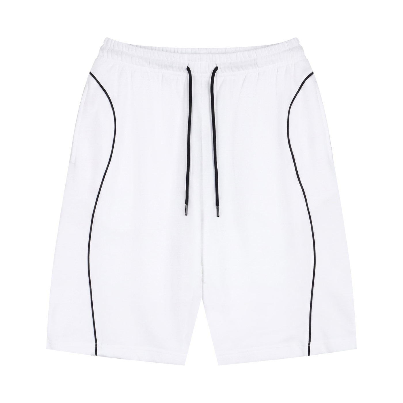 Shorts a rayas con cordón