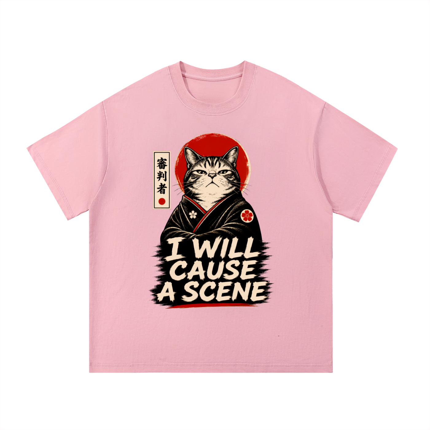 The Master Heavyweight Cotton Tee - Front Print