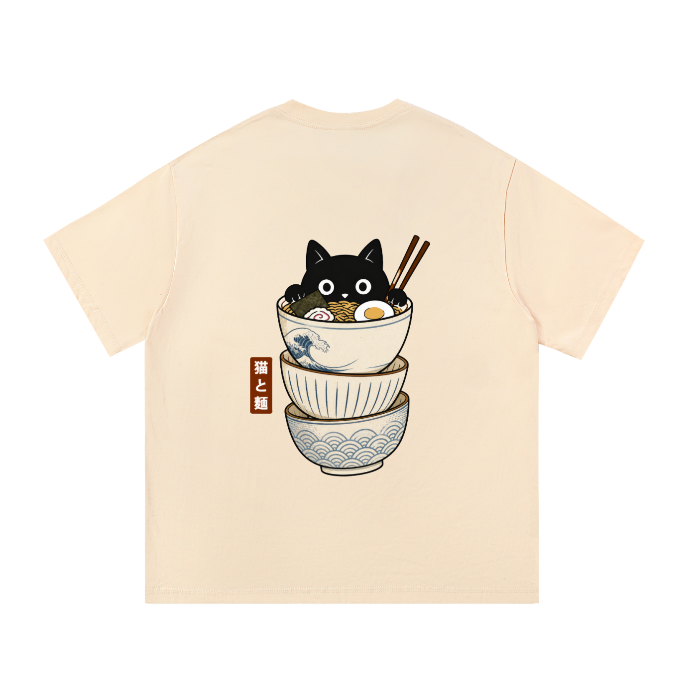 Noodle Cat Heavyweight Cotton Tee