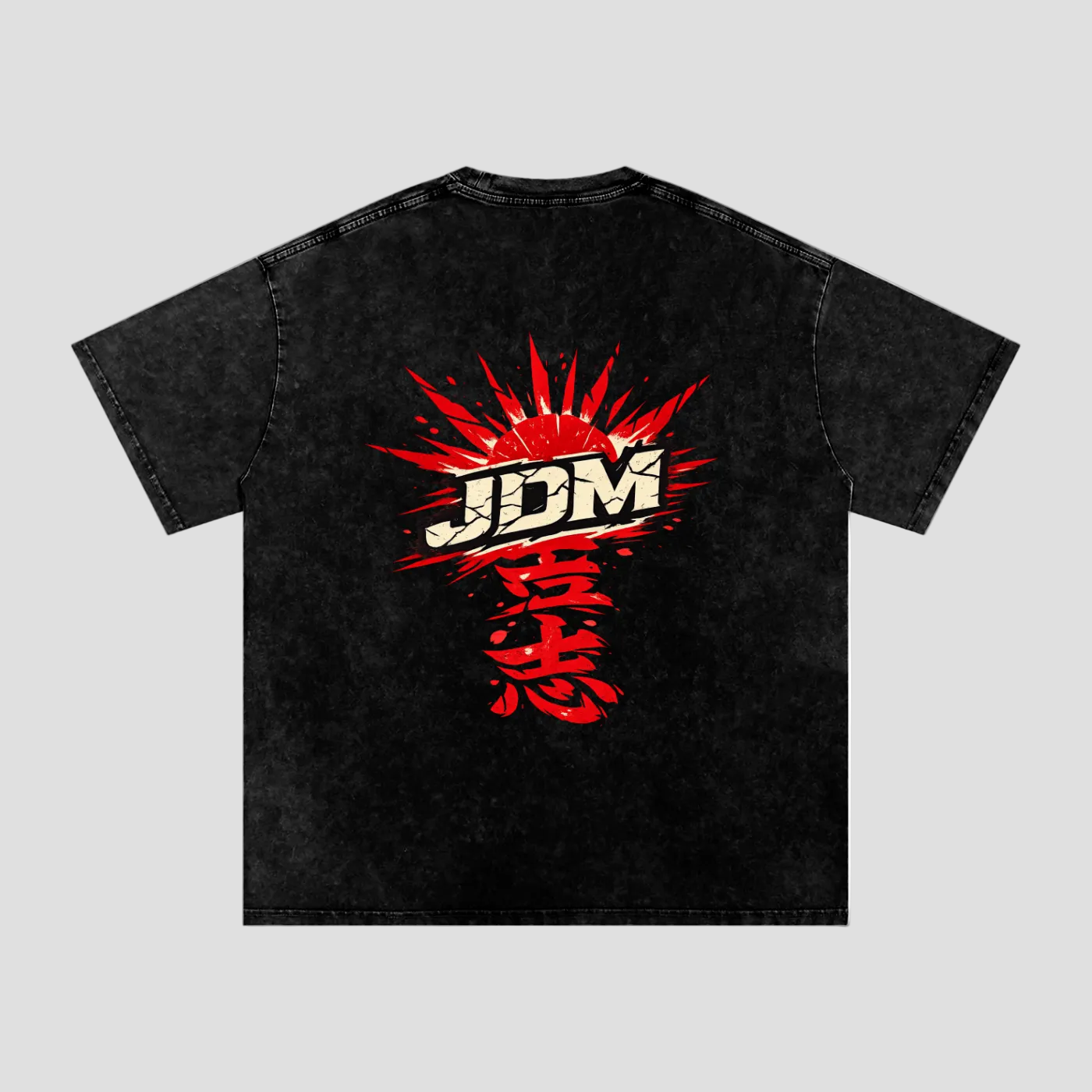 Vintage Washed Oversized JDM Tee