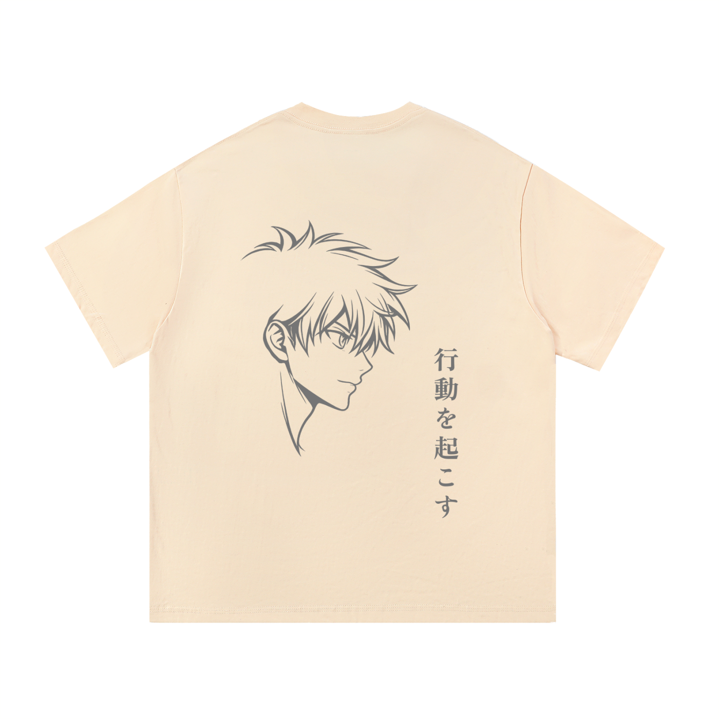 Anime Face Heavyweight Cotton Tee