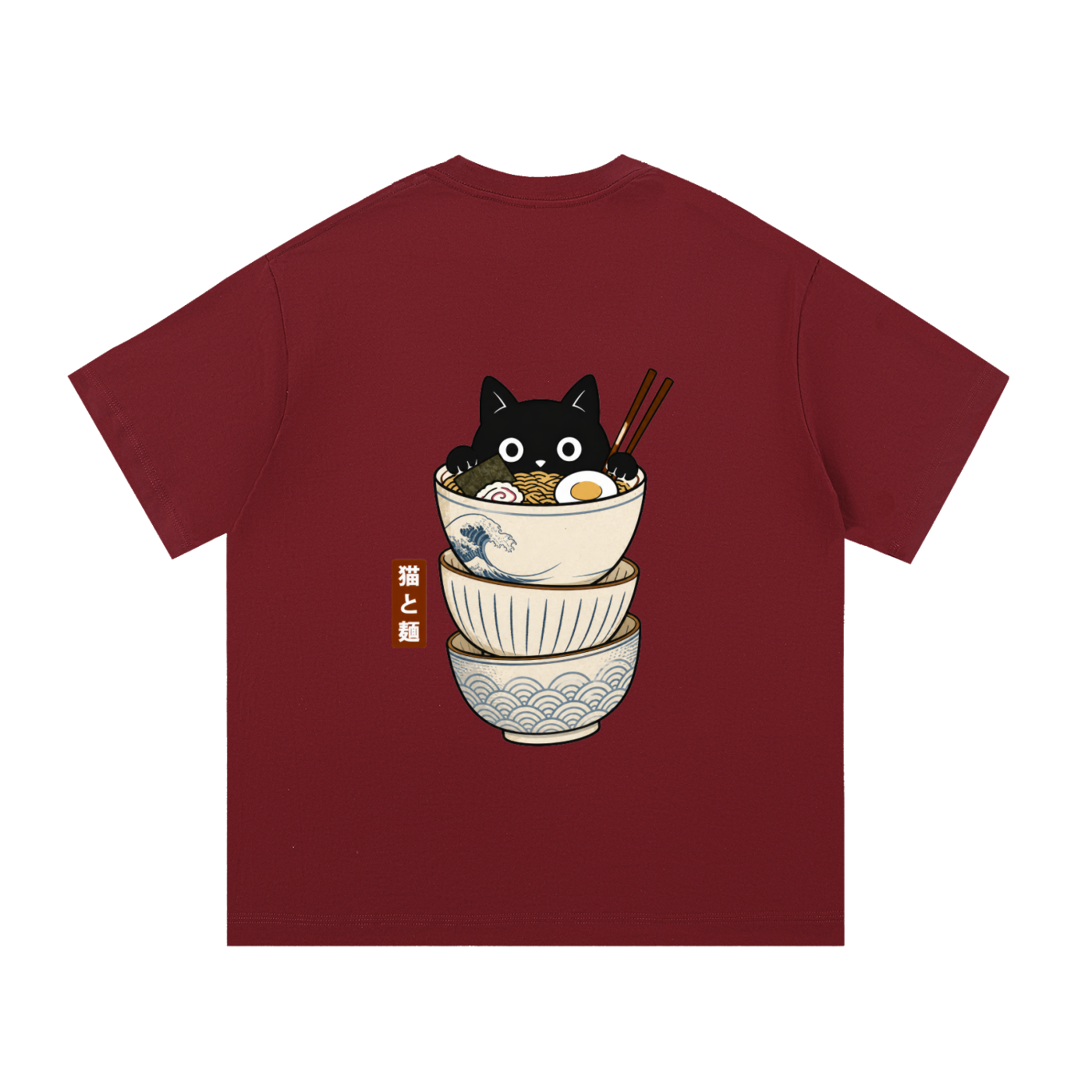 Noodle Cat Heavyweight Cotton Tee