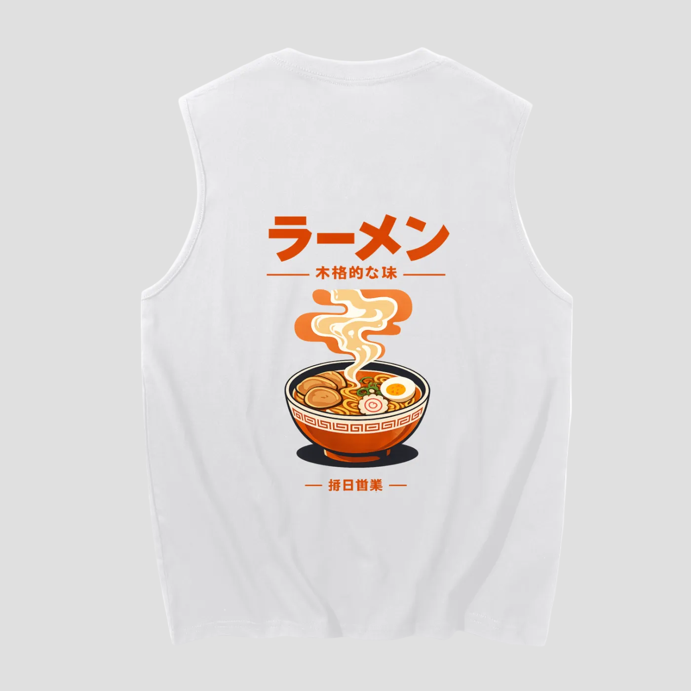 Ramen Cotton Tank Top