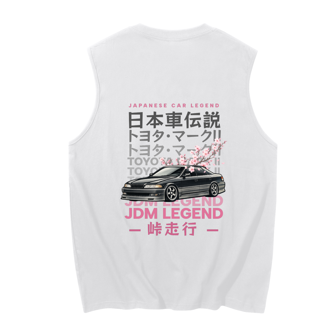 Mark II Cherry Cotton Tank Top