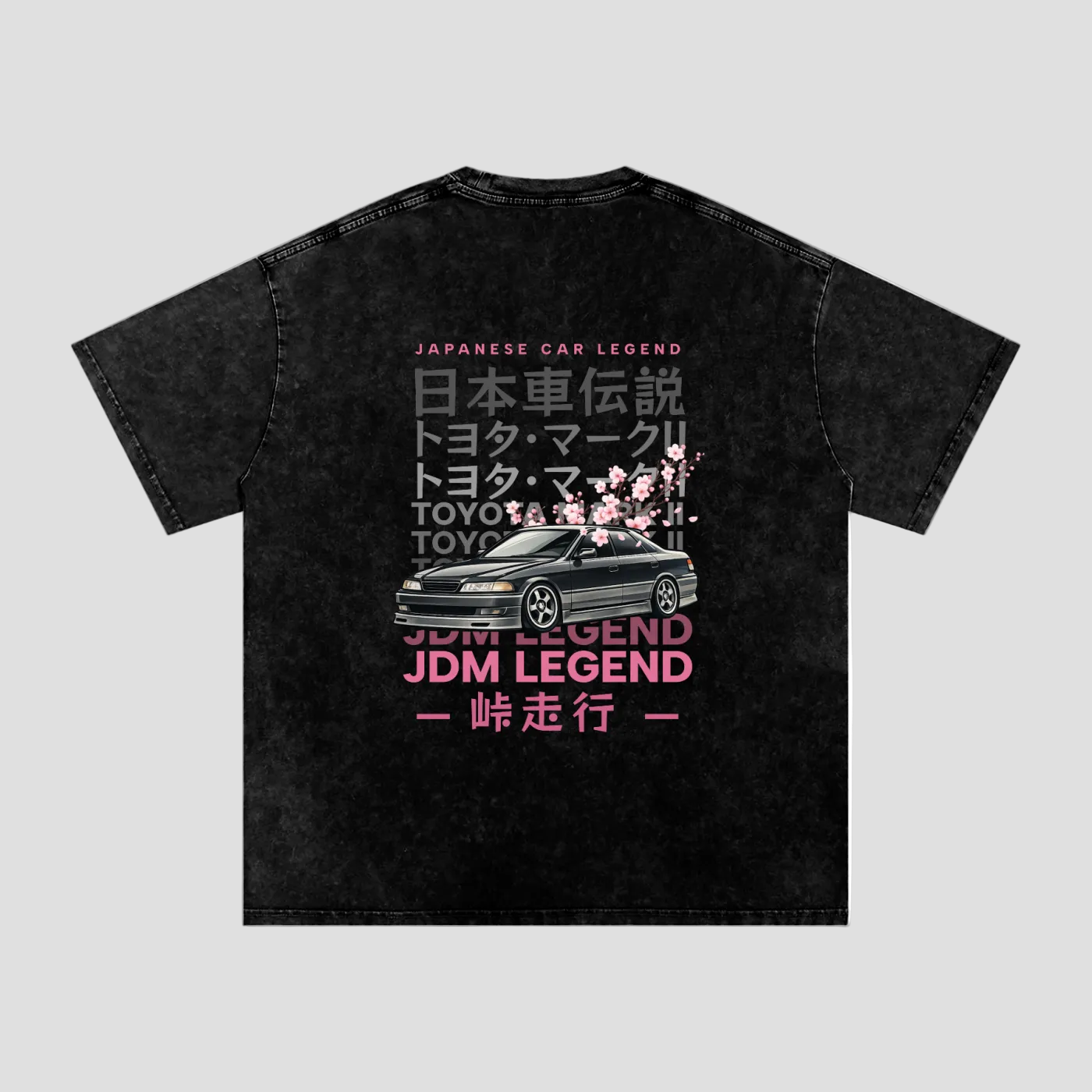 Vintage Washed Oversized Mark II Cherry Tee