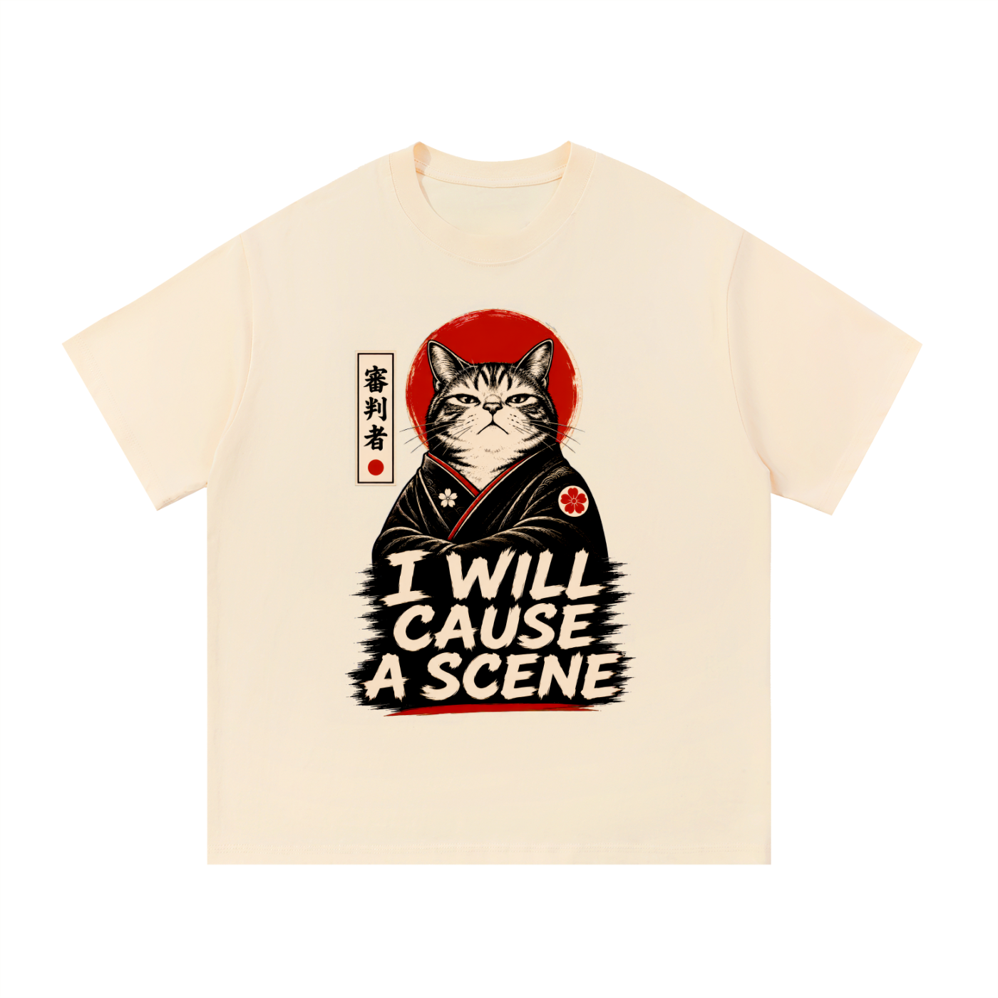 The Master Heavyweight Cotton Tee - Front Print