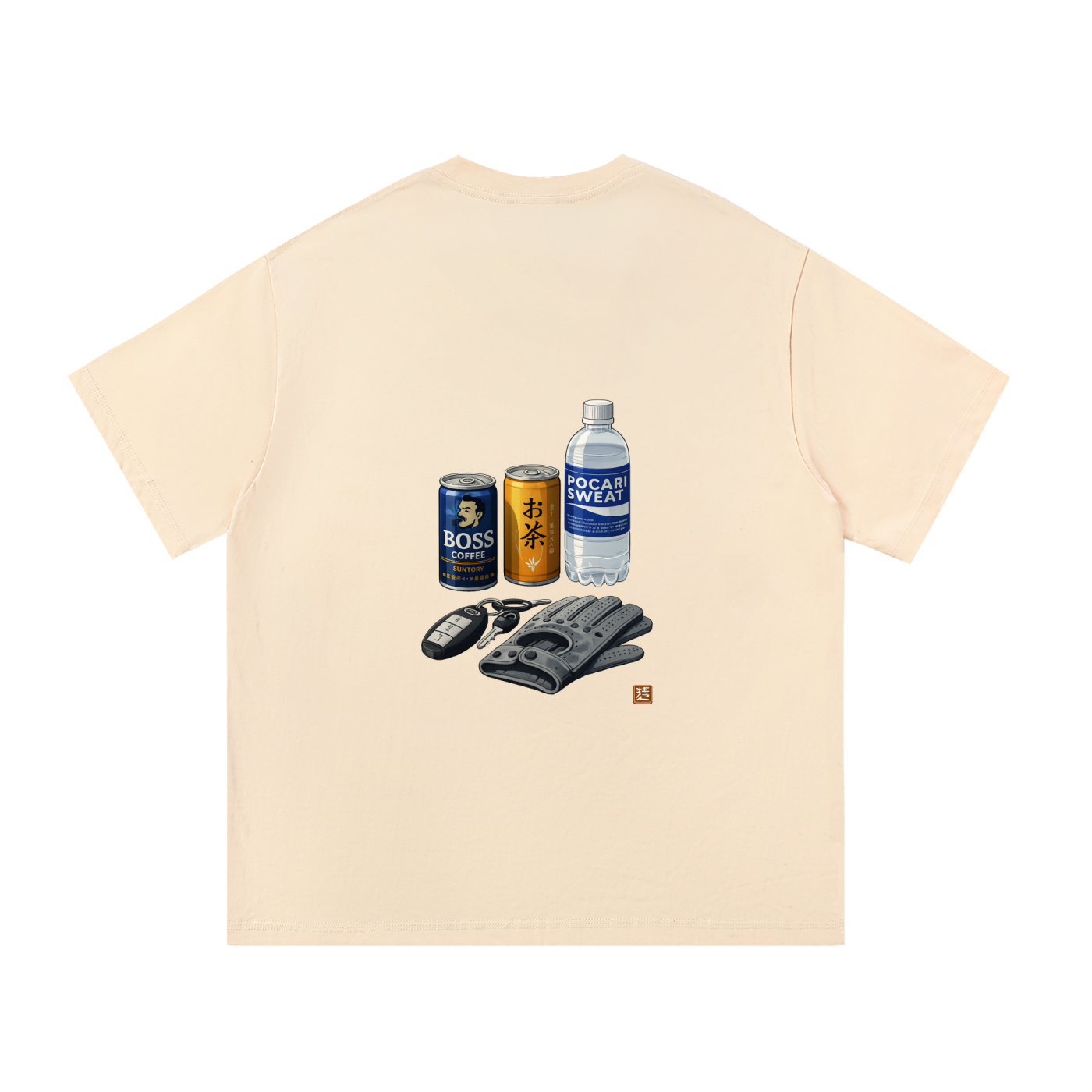 Boss Coffee Heavyweight Cotton Tee