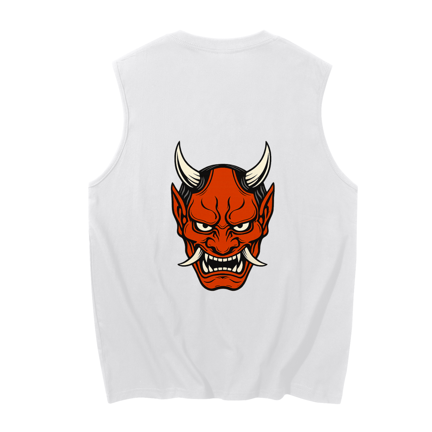 Oni Mask Cotton Tank Top