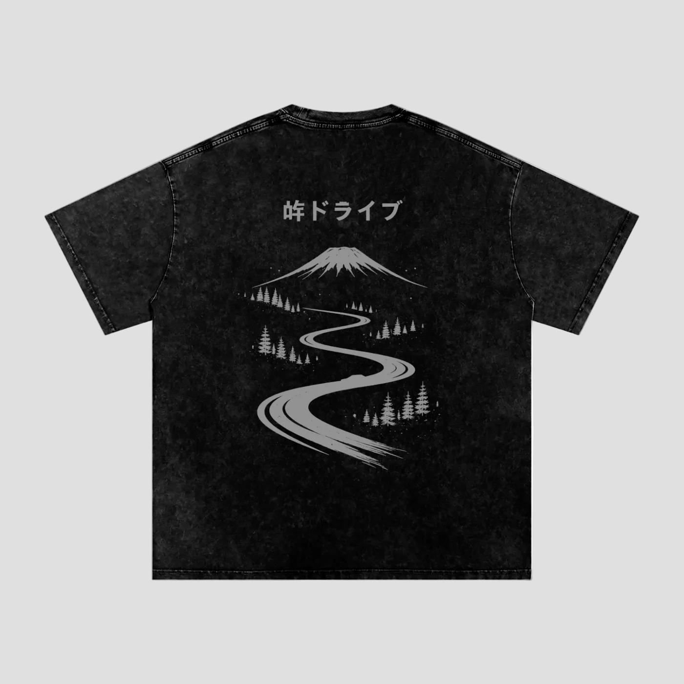 Vintage Washed Oversized Tōge Tee