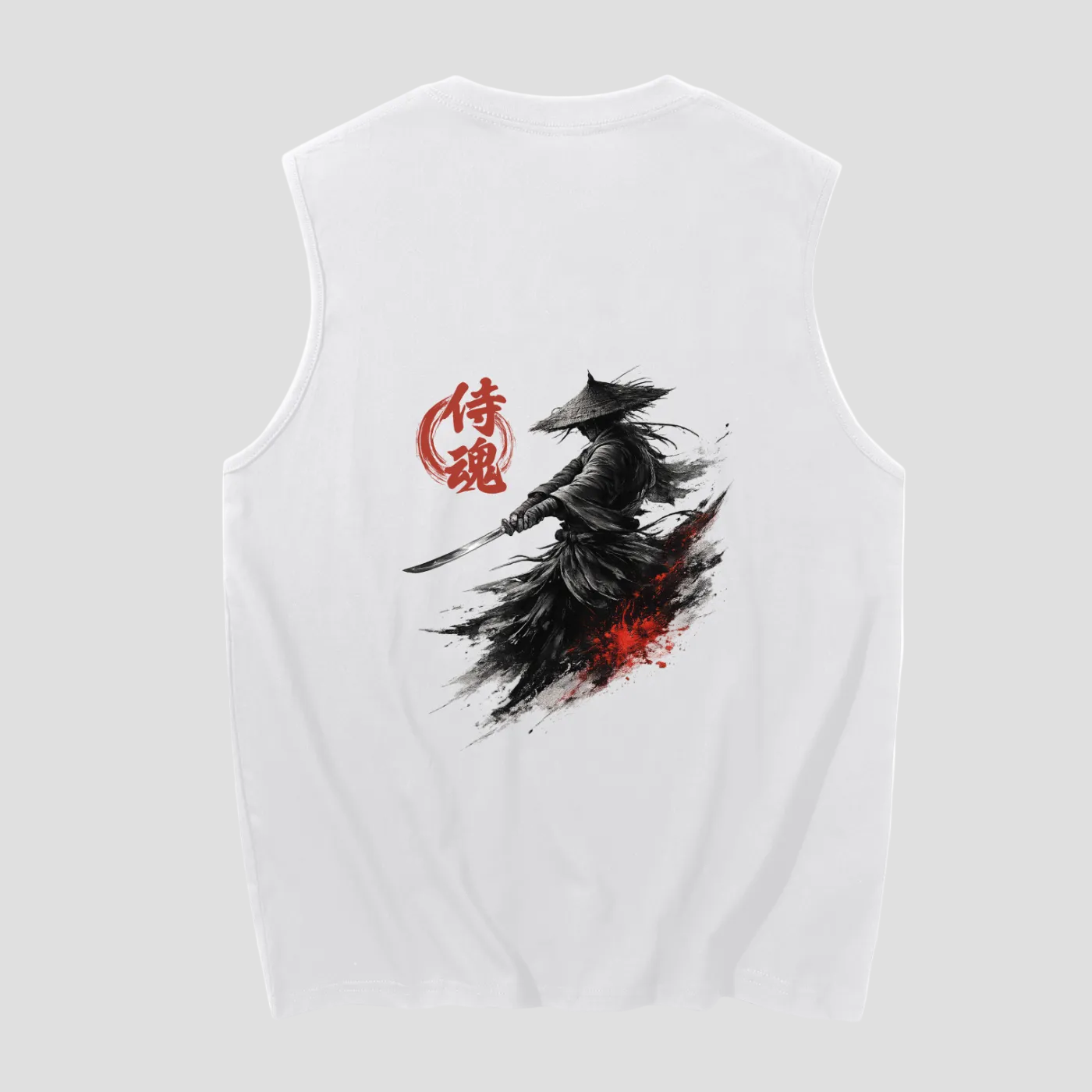 Samurai Cotton Tank Top