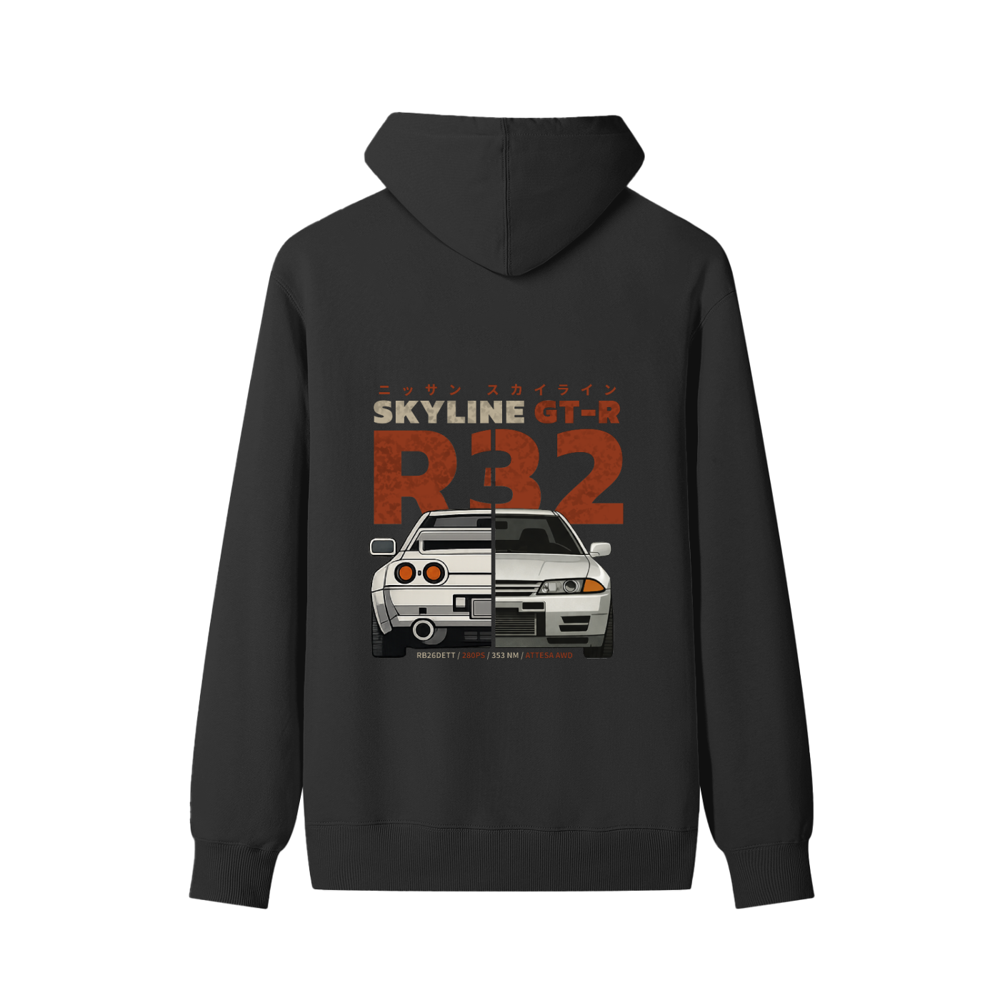 Skyline R32 Cotton Hoodie