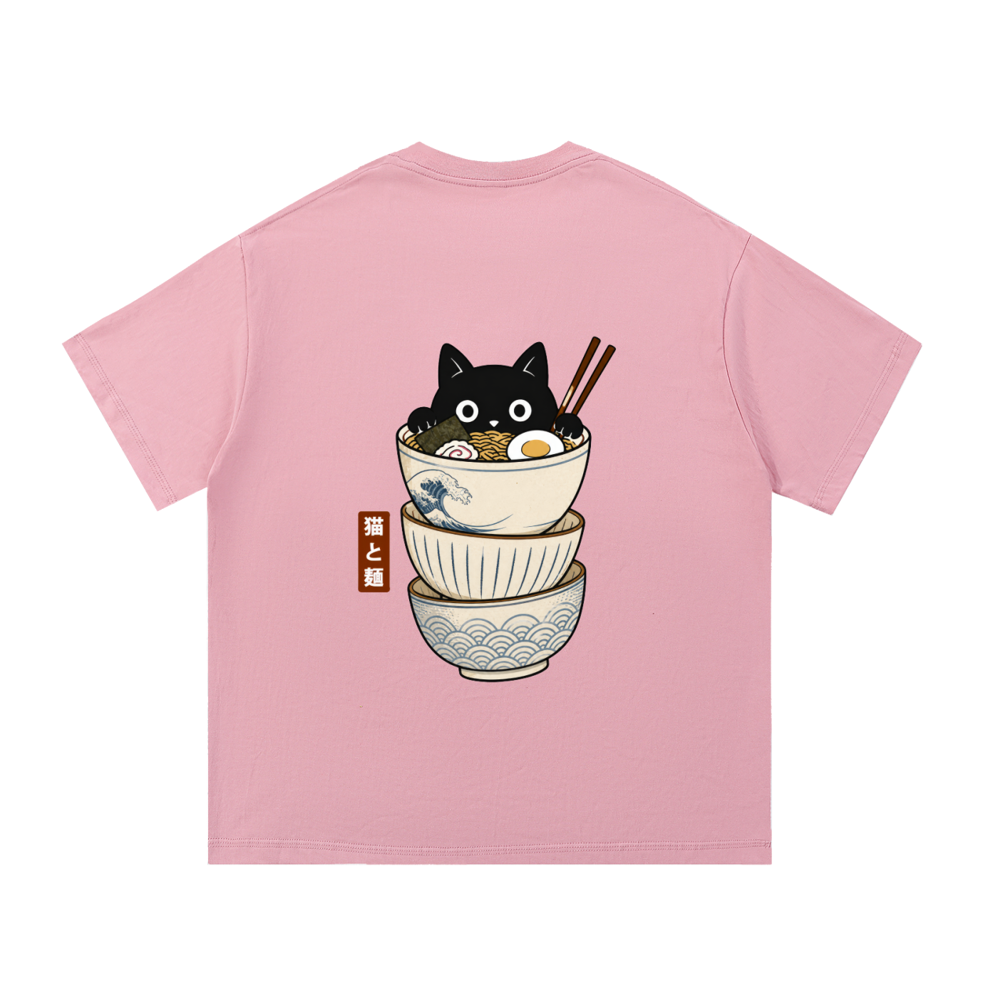 Noodle Cat Heavyweight Cotton Tee