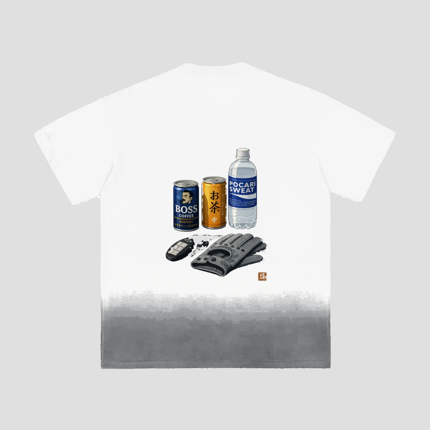 Sunfade Vintage Washed Boss Coffee Tee