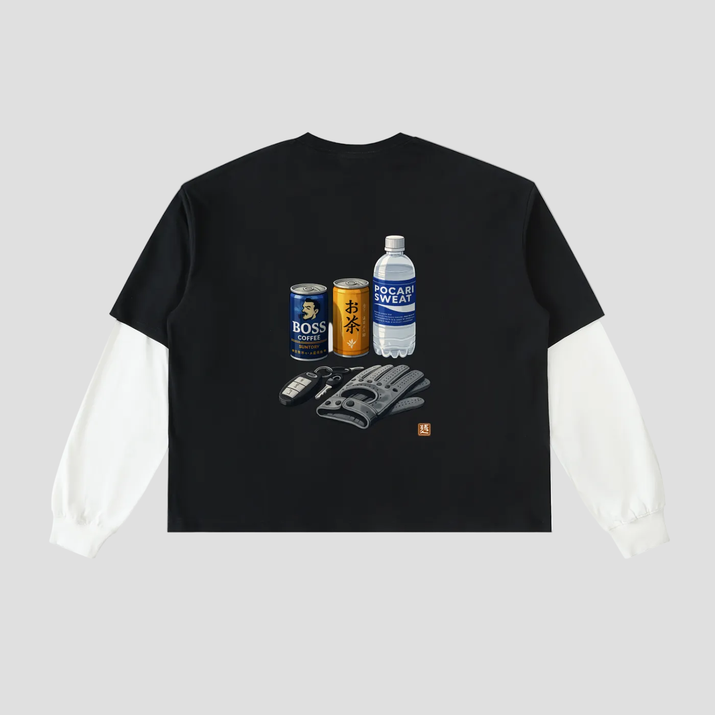 Layered Boss Coffee Shirt
