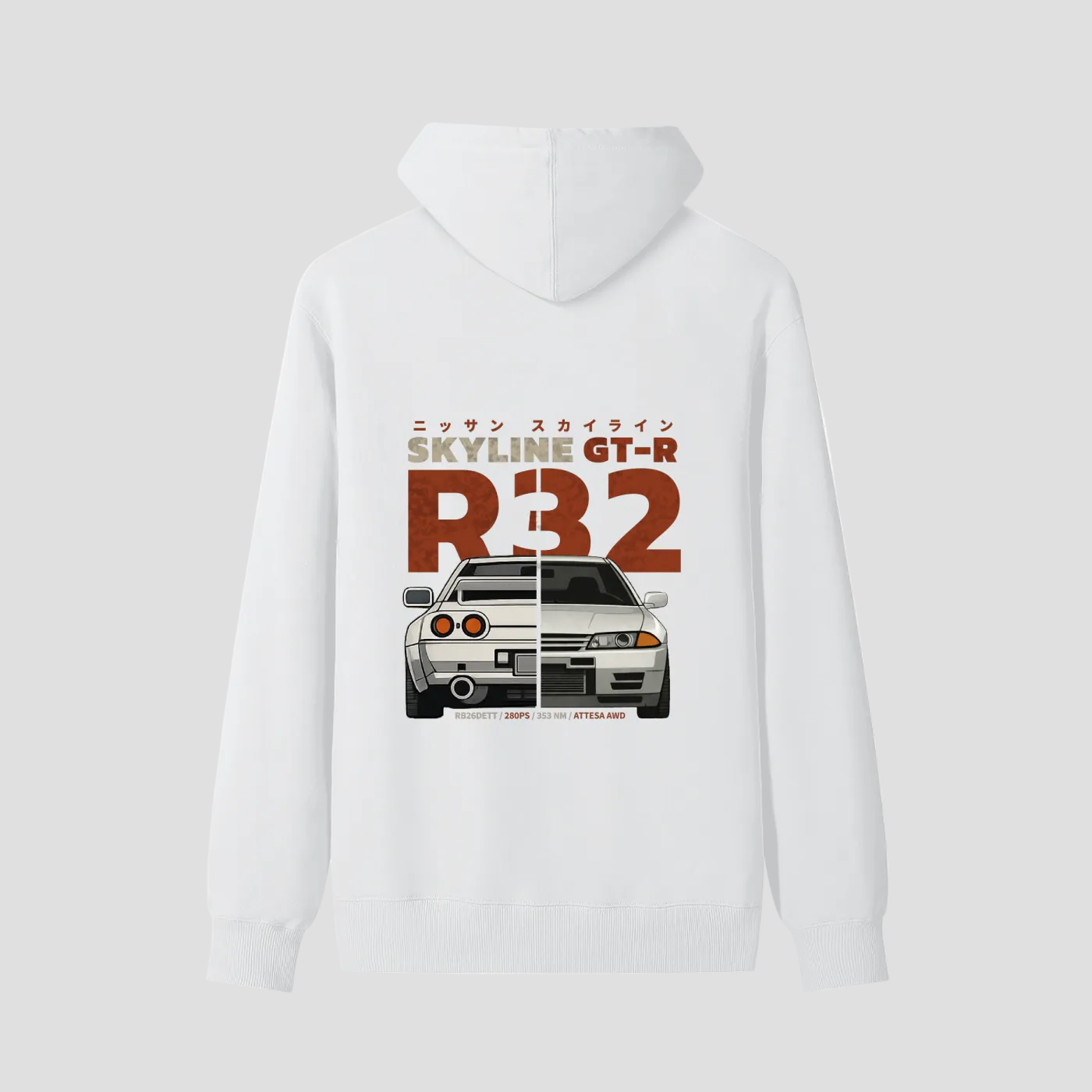 Skyline R32 Cotton Hoodie
