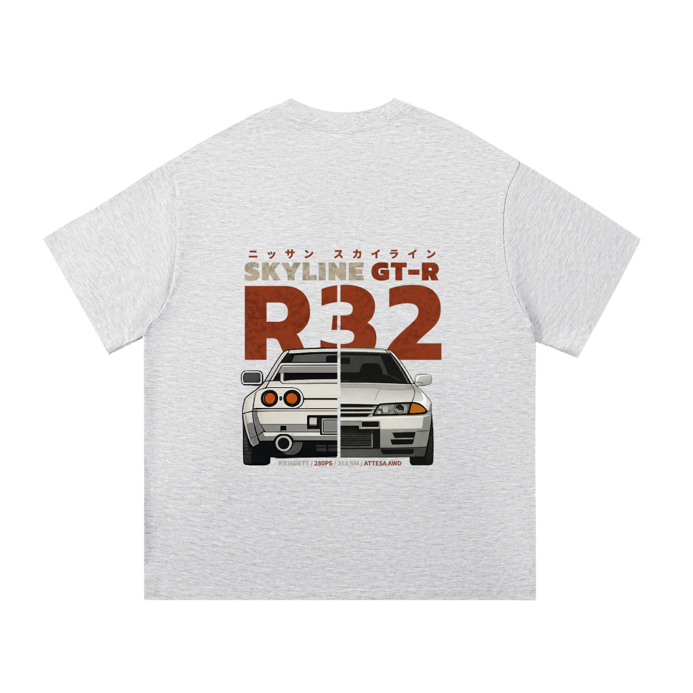 Skyline R32 Heavyweight Cotton Tee