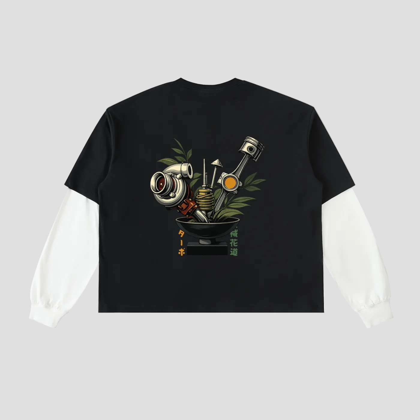 Layered Ikebana Shirt