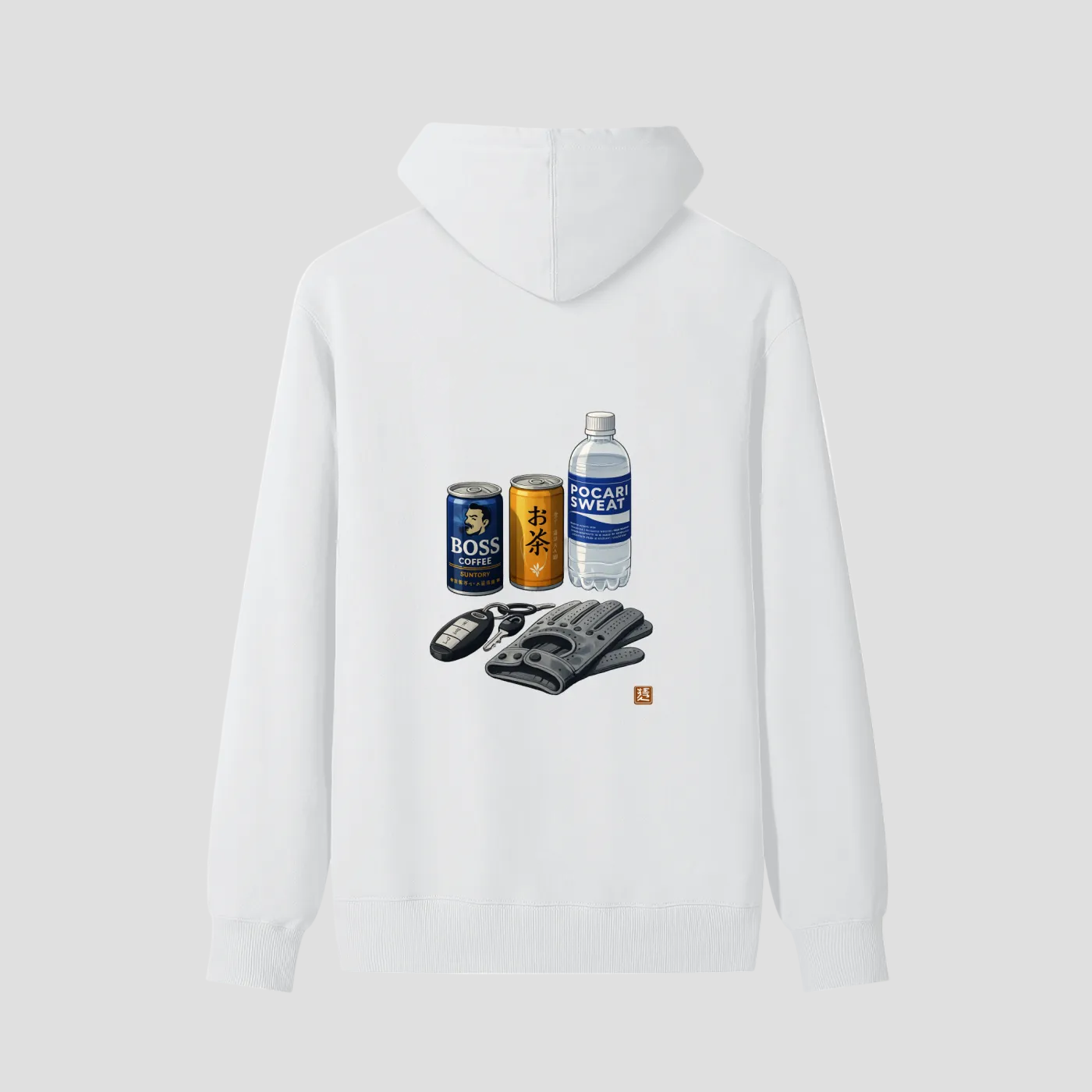 Boss Coffee Cotton Hoodie