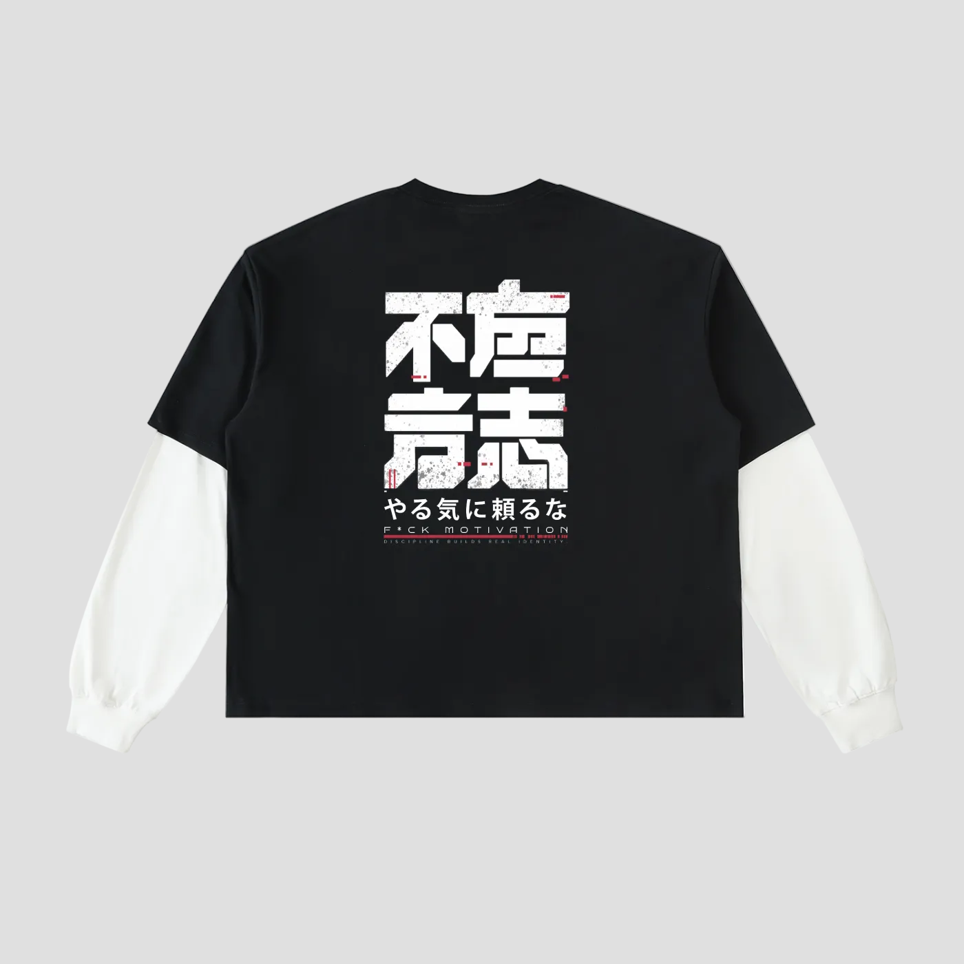 Layered Kanji Stack Shirt