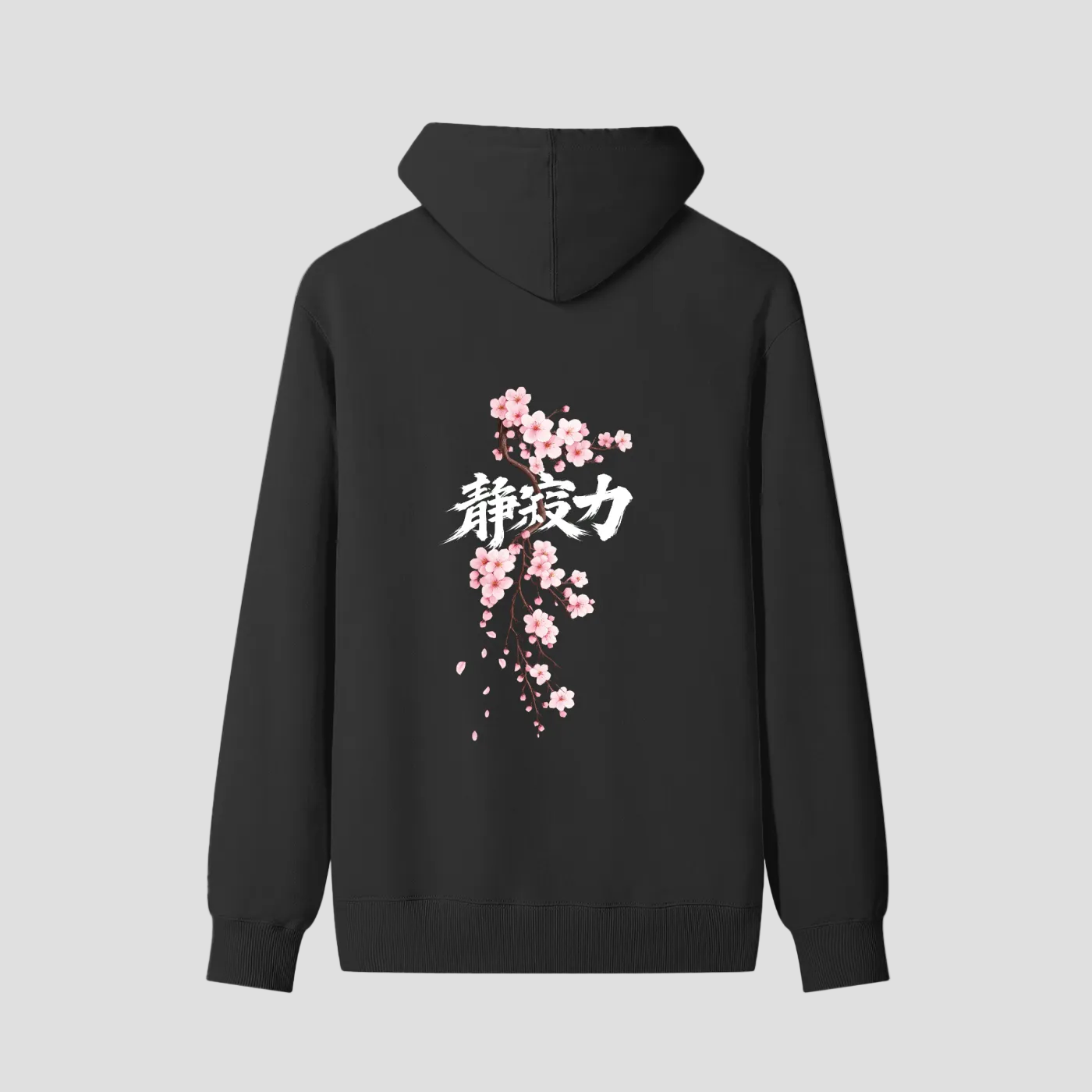 Cherry Branch Cotton Hoodie