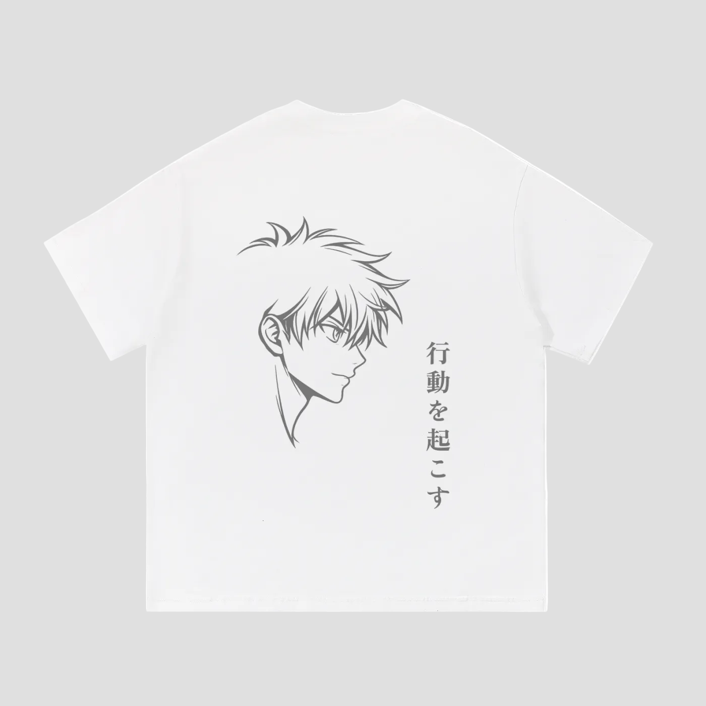 Anime Face Heavyweight Cotton Tee