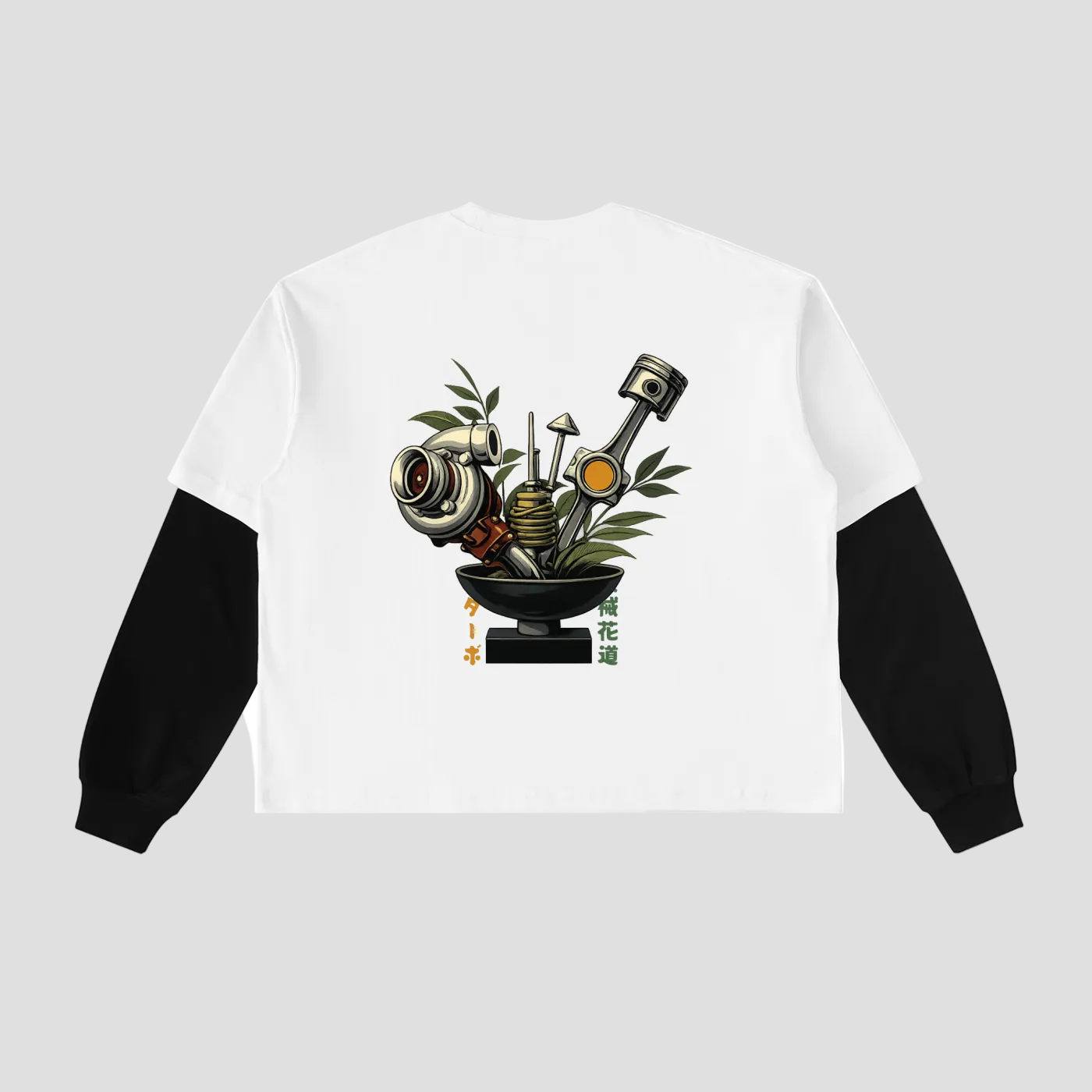 Layered Ikebana Shirt