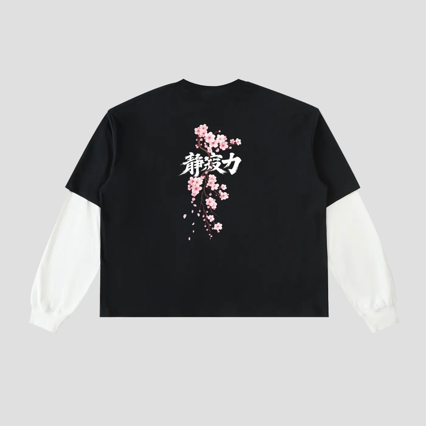 Layered Cherry Branch Shirt