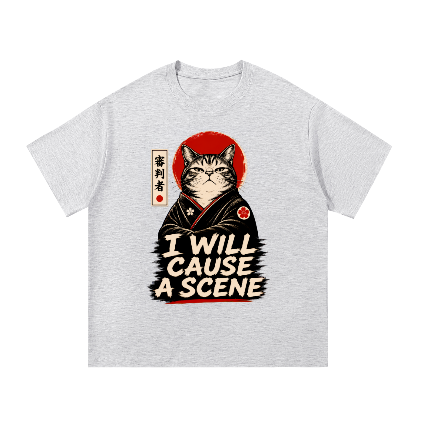 The Master Heavyweight Cotton Tee - Front Print