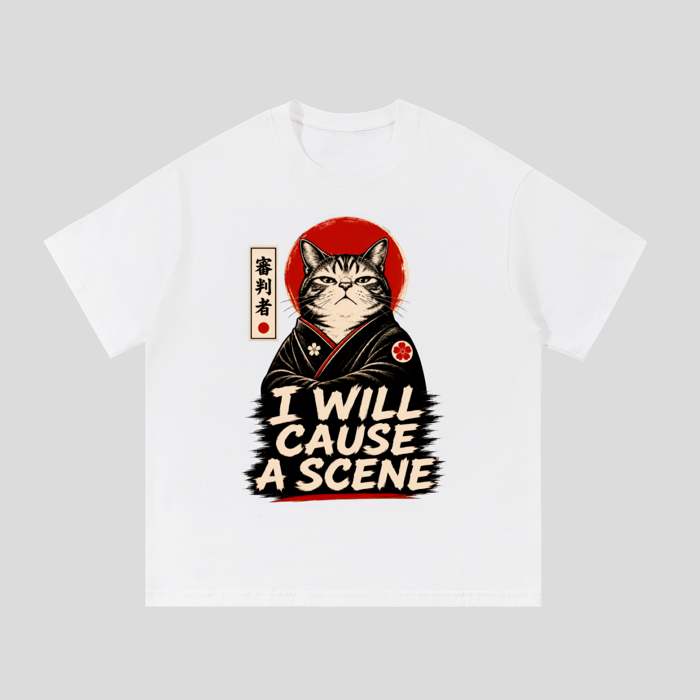 The Master Heavyweight Cotton Tee - Front Print